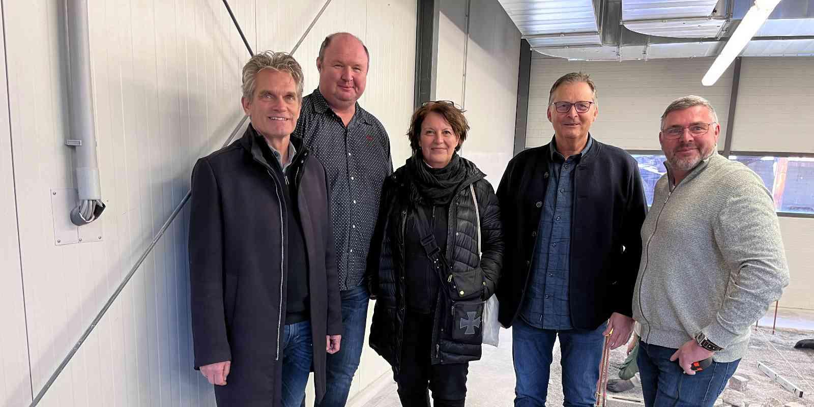 5Die Arbeitsgruppe in der Berufsschule in Graz