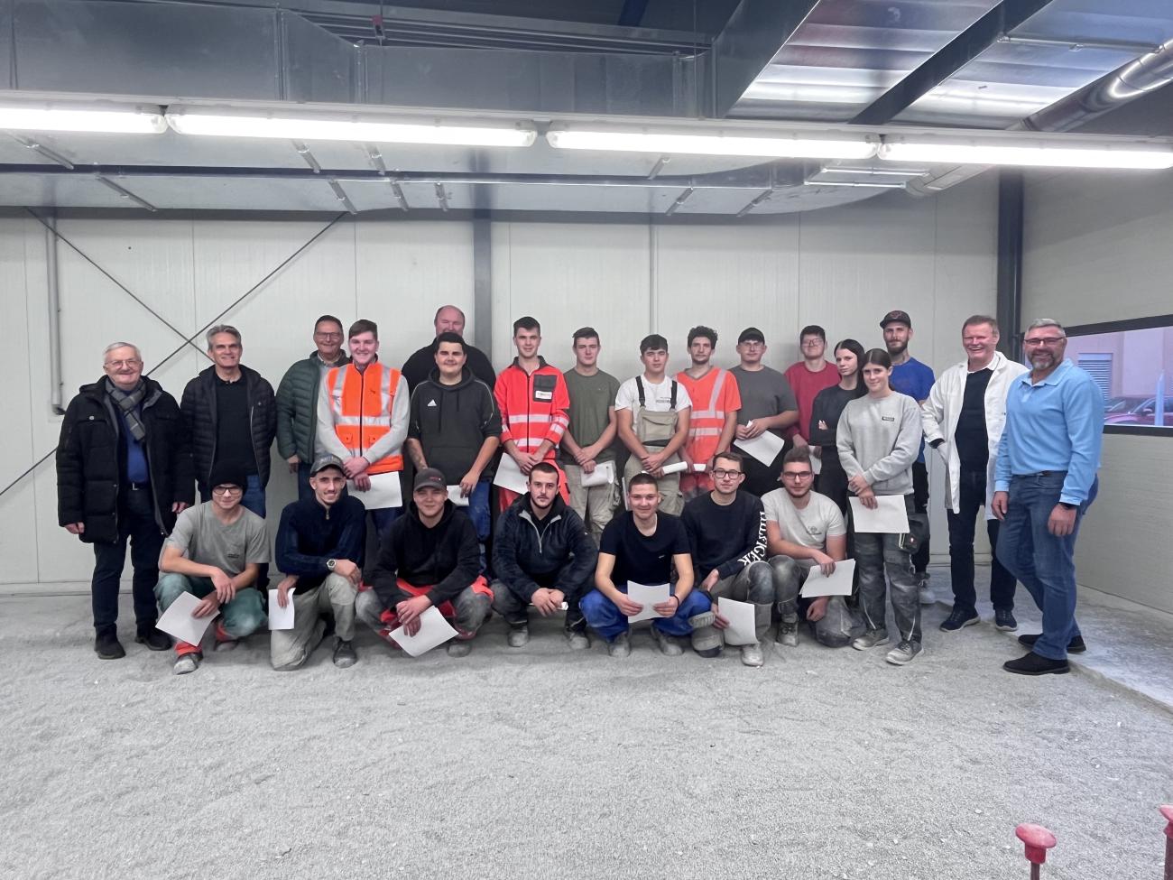 5Gruppenbild Besuch Berufsschule in Graz