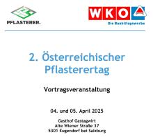 52. Pflasterertag